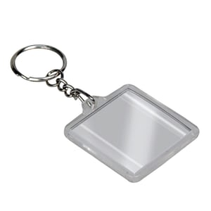 Square Acrylic Keychain