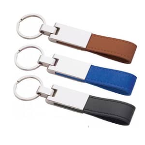 Promotional Leather Strap Keychain