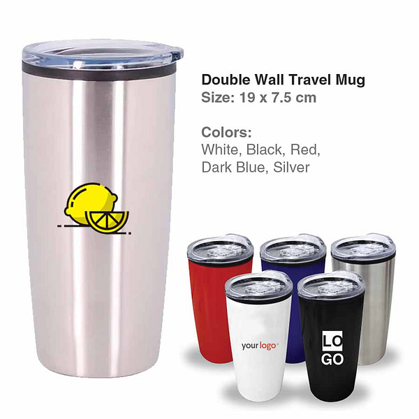Double Wall Travel Mug